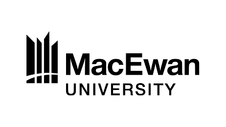 MacEwan University logo with four vertical black bars on the left and the words "MacEwan UNIVERSITY" in bold black letters to the right on a light background.